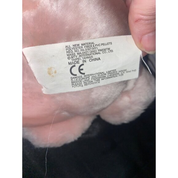 Dan Dee MTY Pink Bunny Rabbit Easter Stuffed Plush Animal Toy 9 in - Picture 5 of 6